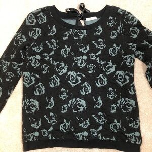 Hinge textured sweater, EUC
